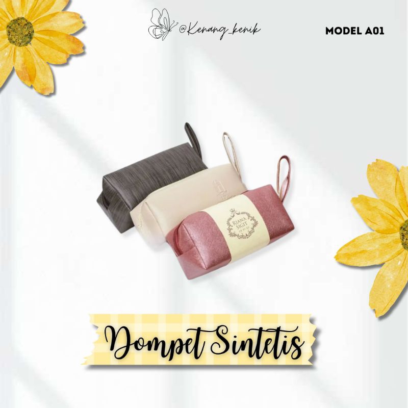 Dompet Kulit Sintetik Souvenir
