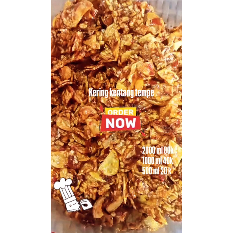 

KERING KENTANG TEMPE 1000ml