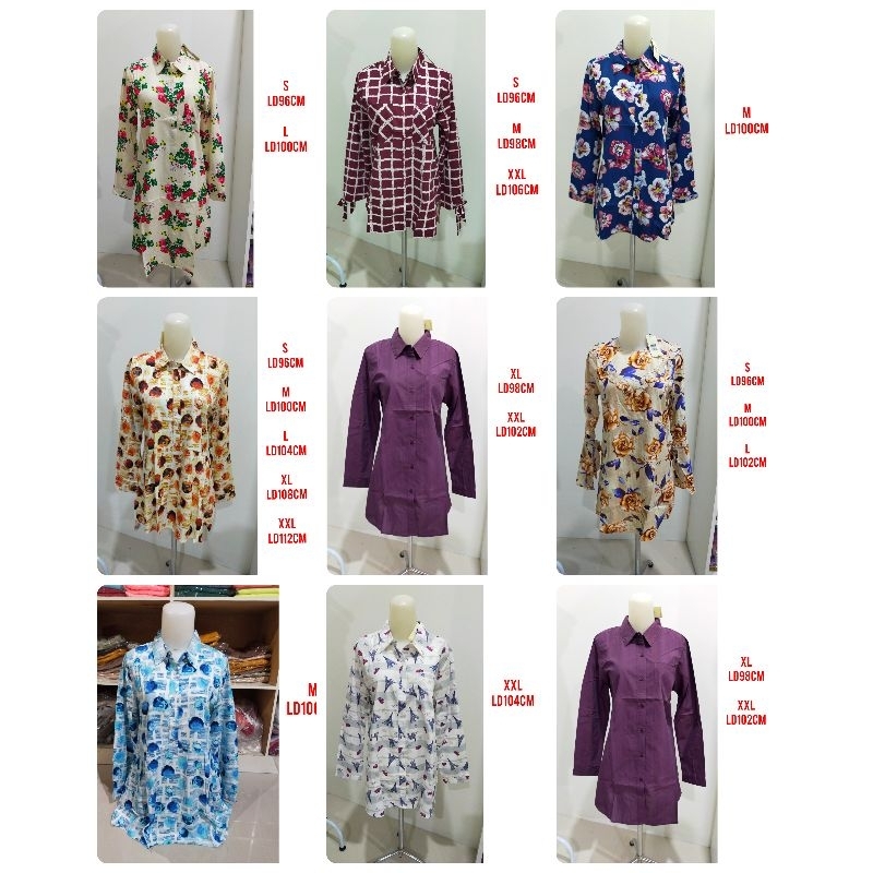 Tunik Azhania - Long tunik Azhania