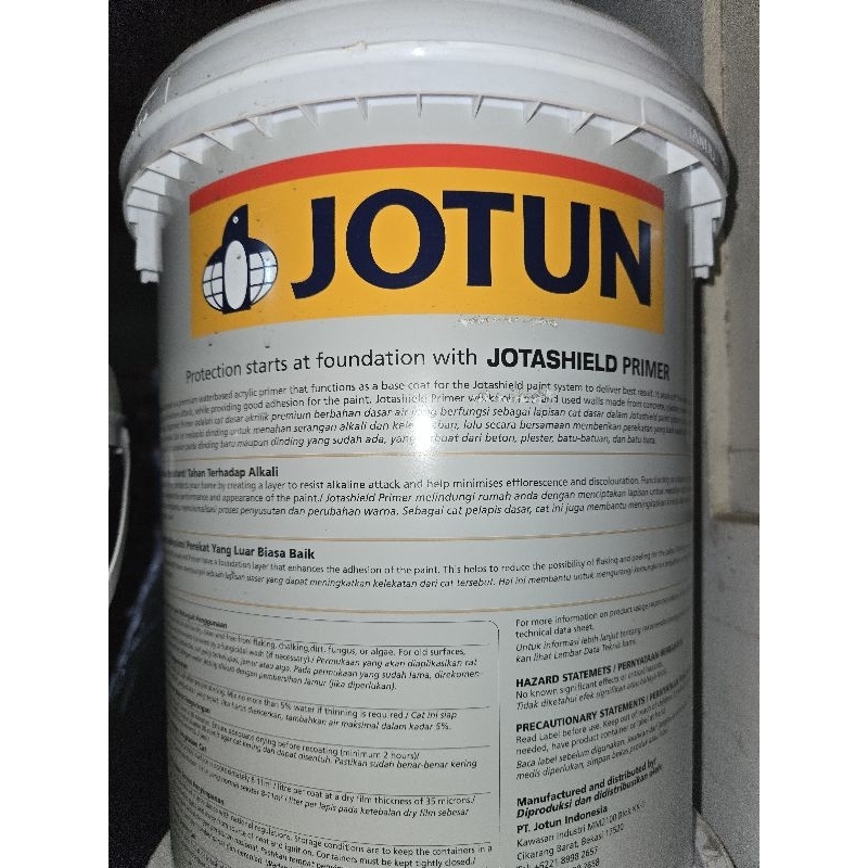 cat dasar eksterior jotashield primer jotun 20L