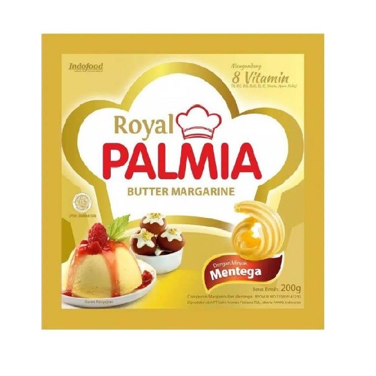 

mentega royal palmia 200