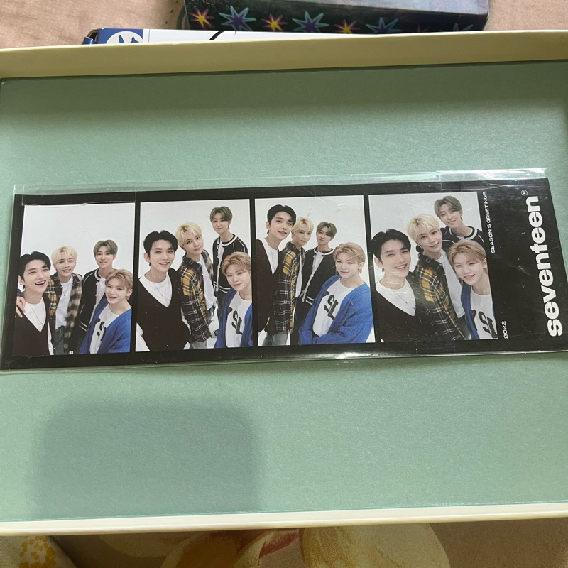 SEVENTEEN POSTCARD SEASON GREETING SEVENTEEN 2022 UNIT JEONGHAN JOSHUA WOOZI THE8