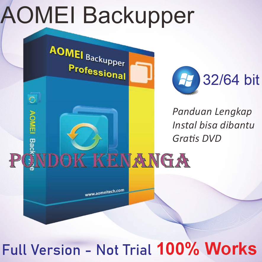 AOMEI Backupper 7.4.2 - Full Version - Lifetime