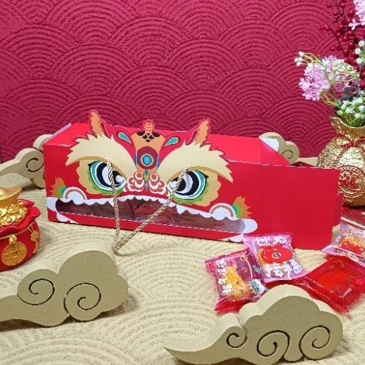 

Hamper Imlek CNY - BARONGSAI - Nastar Taiwan 24 Sachet