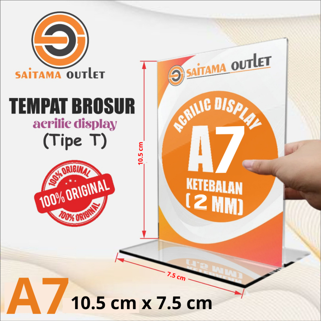 

Akrilik Acrylic A7 Tent card qris. akrilik nomor meja. akrilik menu brosur. acrylic display.Akrilik Qris.Stand Qris