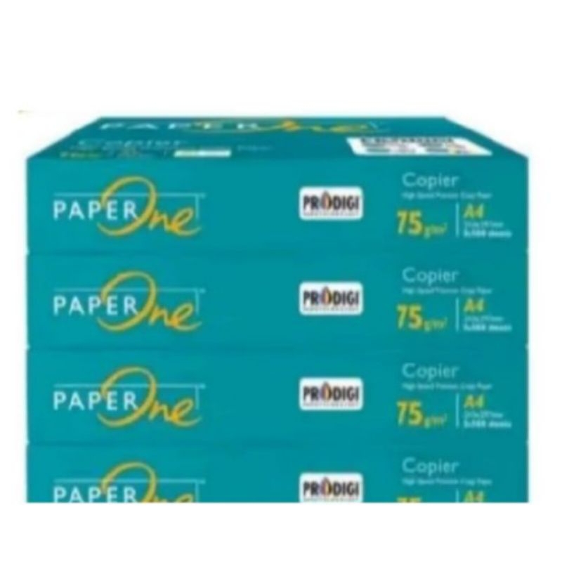 

Khusus gojek/ grab Kertas HVS A4 75gr kertas fotocopy print paperone box