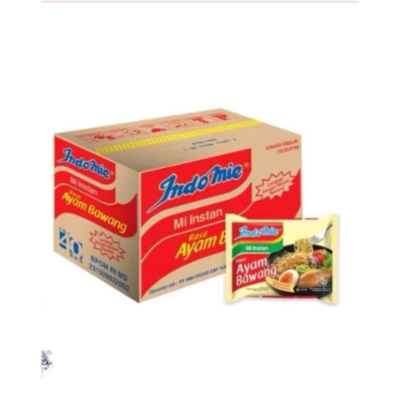 

INSTAN INDOMIE AYAM BAWANG per dus