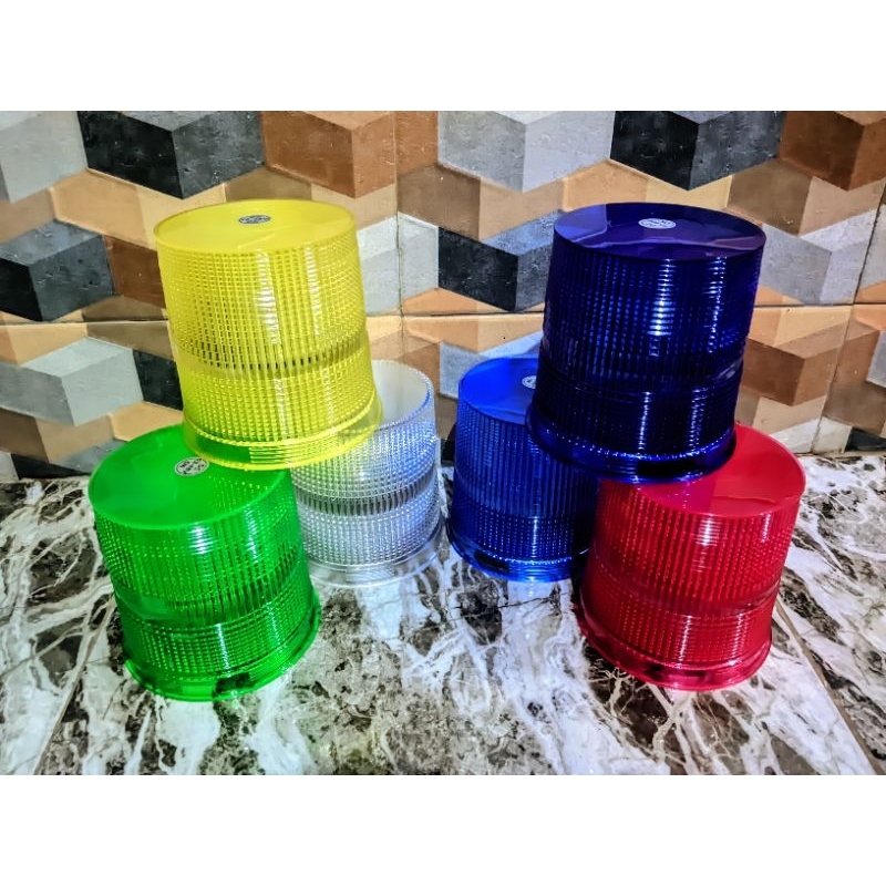 MIKA ROTARI ATAU TUTUP LAMPU ROTARI UKURAN XENON SERI-H 2024 ( MIKA SAJA )