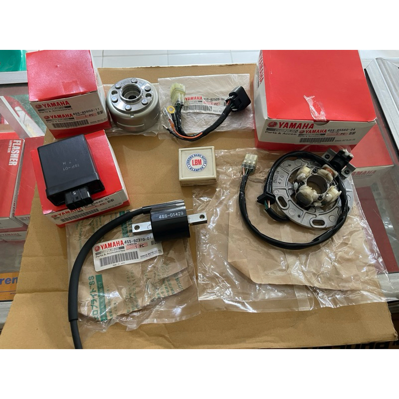 Pengapian Yz 125 Set 4SS Rx King Ninja R Ss Rr Original Japan