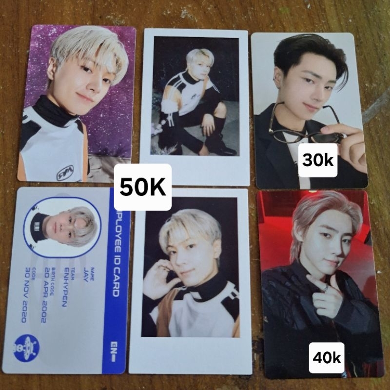 Photocard Offcial ENHYPEN Jay Ggu Ggu Sunghoon