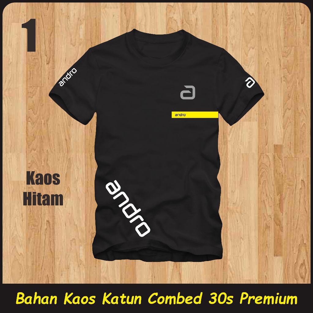 Kaos Pingpong Lokal Andro Tenis Meja Sport Olahraga