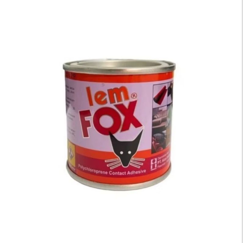 

Lem Fox kuning 70gr / Lem Fox Kaleng Merah /Lem serbaguna