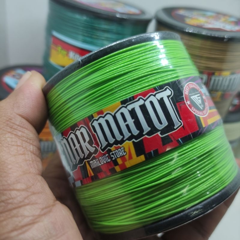 Kenur Matot 050 Mailovic Kite Super Halus di Klos 3000 Yard Pengulur Layangan Sukhoi Seot