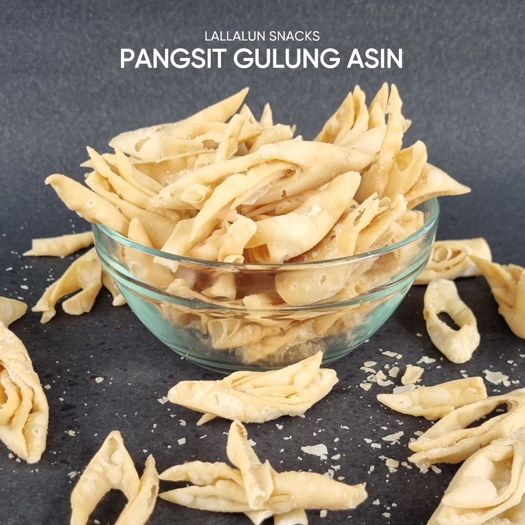 

Lallalun Pangsit Gulung Asin 200g 150g 100g