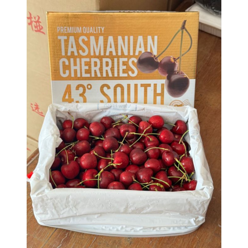 

Cherry Tasmania Premium Australia kemasan giftbox 2kg