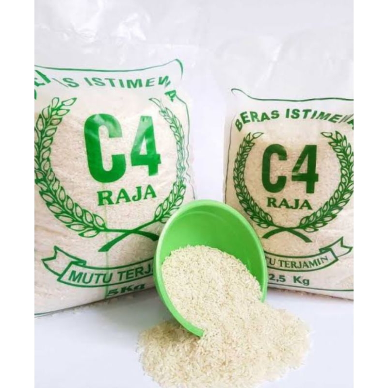 

Beras C4 Raja Hijau Delanggu 5 kg