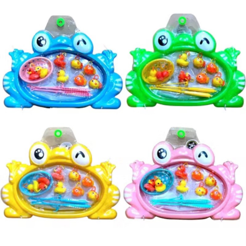 Mainan Pancing Pancingan Bebek/ Pancing Kodok / Mainan Edukasi / Pancing Ikan/ Pancing Kodok