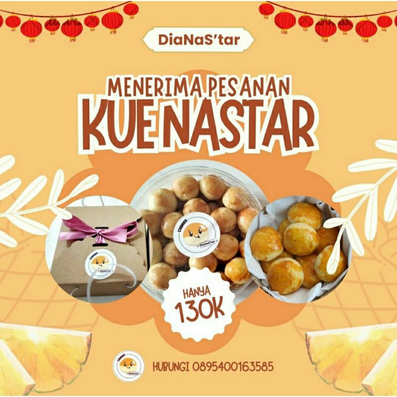 

DiaNas'tar - Kue Nastar Wisman Premium