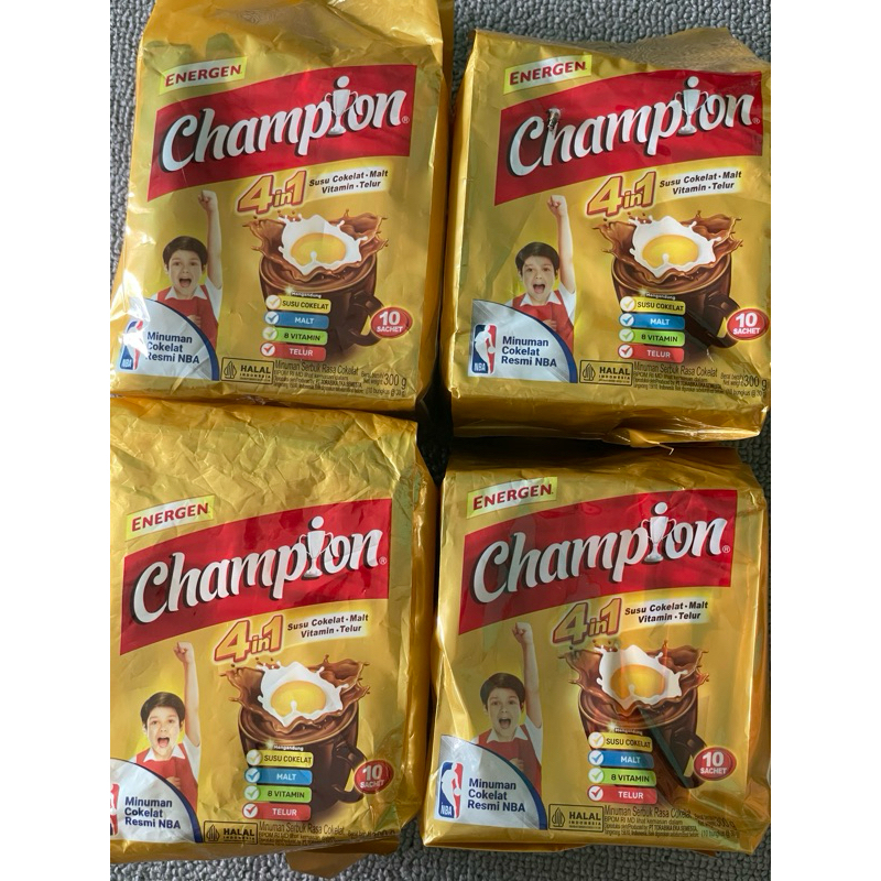 

Energen champion isi 10 sachet