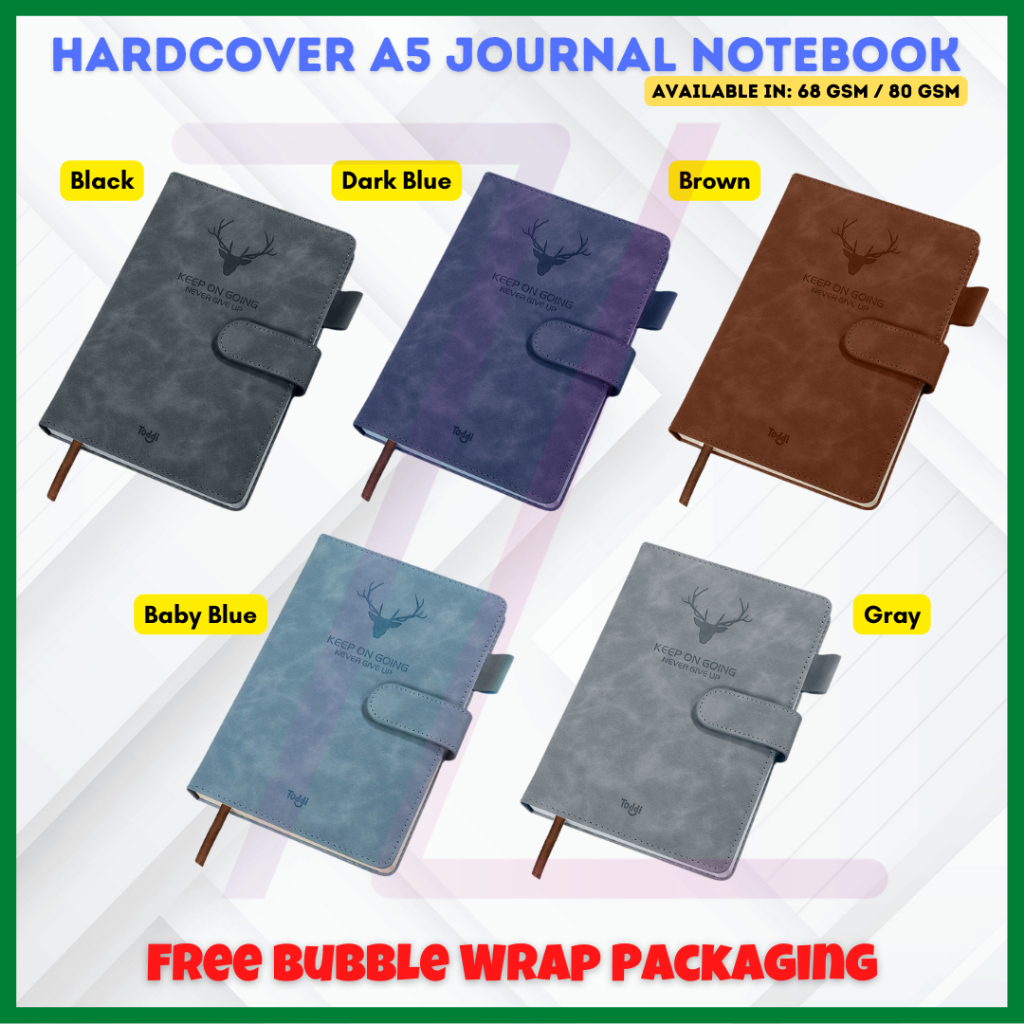 

Notebook Hardcover A5 / Notebook A5 / Buku Jurnal A5 / Buku Tulis A5 / Buku Catatan