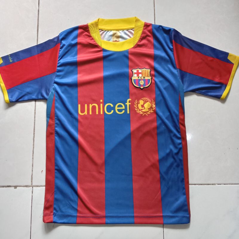Jersey Bola Barcelona Home 2010/2011