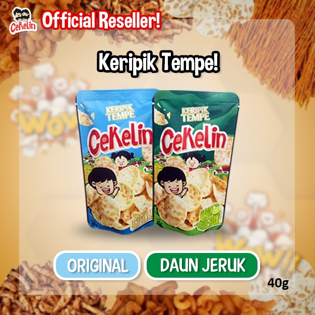 

KERIPIK TEMPE - Camilan Ringan by Cekelin (Cemilan Keluarga Indonesia)