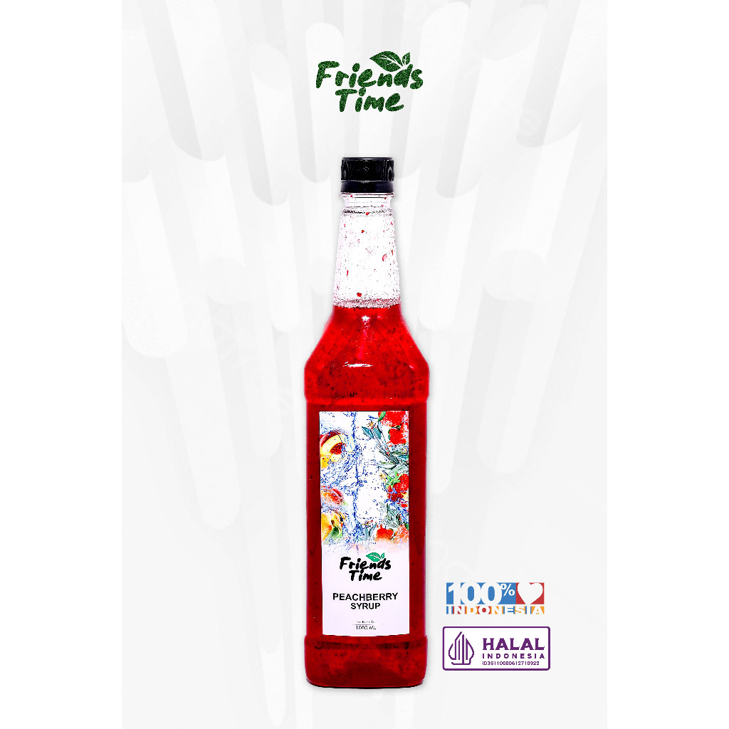 

Friends Time Peachberry Syrup MIXOLOGI 1000 ML