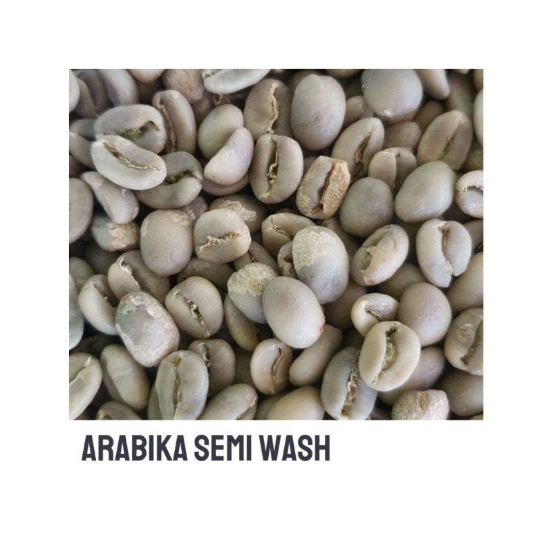 

Green bean kopi Arabika Gayo Grade 1kg, semi wash proses, wethull grade 1