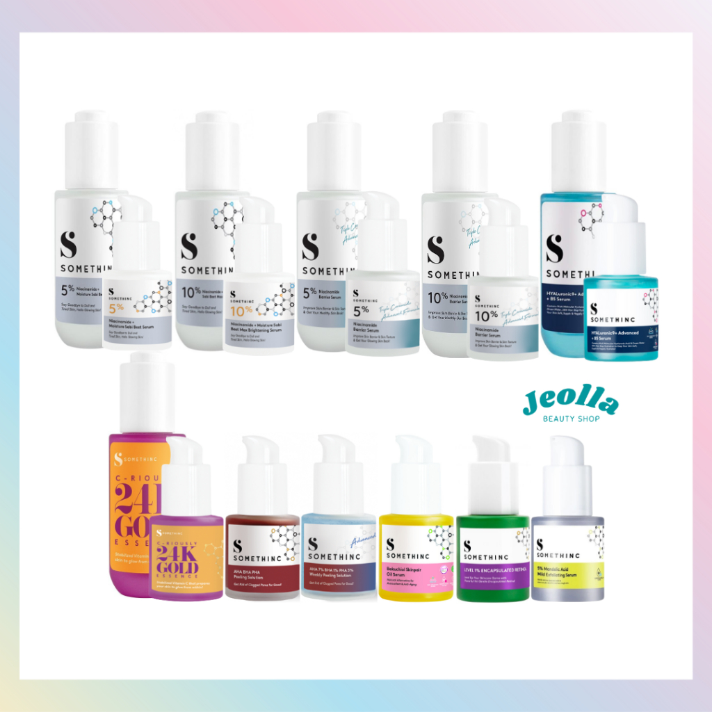 [CLEARANCE SALE] SOMETHINC Serum 20 - 40 ml (10% & 5% Niacinamide Barrier, Niacinamide + Moisture Sa