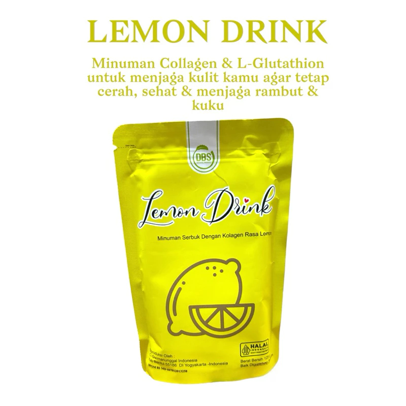 

✨ fhirashop01 ✨ DBS LEMON COLLAGEN DRINK High Vit C / Mencerahkan Kulit / Kulit Sehat / MABELLO LEMON DRINK / BEAUTY DRINK