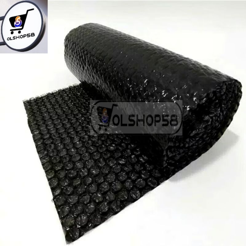 

bubble wrap hitam tambahan pengaman packing Souvenir pernikahan