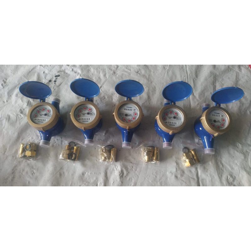 Water Meter / Meteran Air Ningbo 1/2"