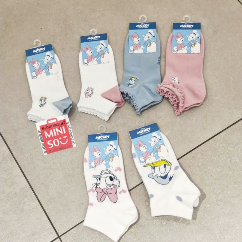 🆕 Arrival 🆕 Kaos Kaki DONALD / DAISY DUCK DISNEY Collection (isi 1 pasang)