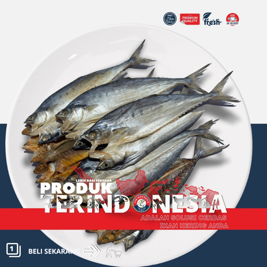 

Ikan Talang Belah Tawar Premium Terindonesia | 250gr - 1000 | Ikan Asin