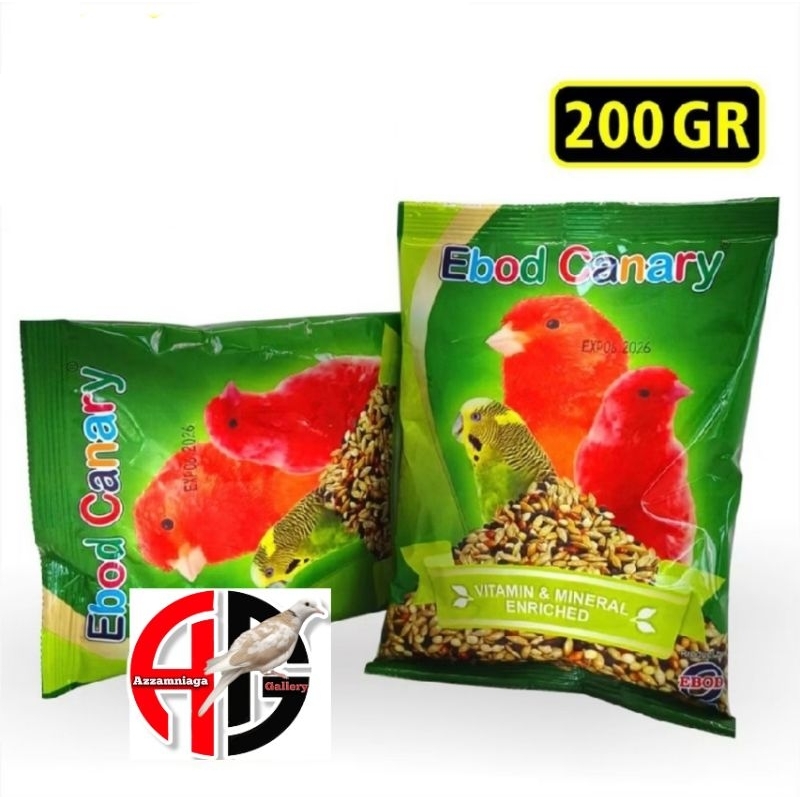 EBOD CANARY MERAH PAKAN BURUNG KENARI PAKAN HARIAN KENARI