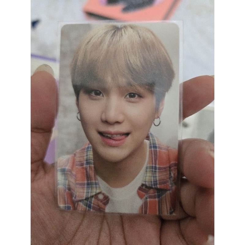 [READY STOCK] OFFICIAL PHOTOCARD SAMSUNG S20+ SUGA BTS MELET
