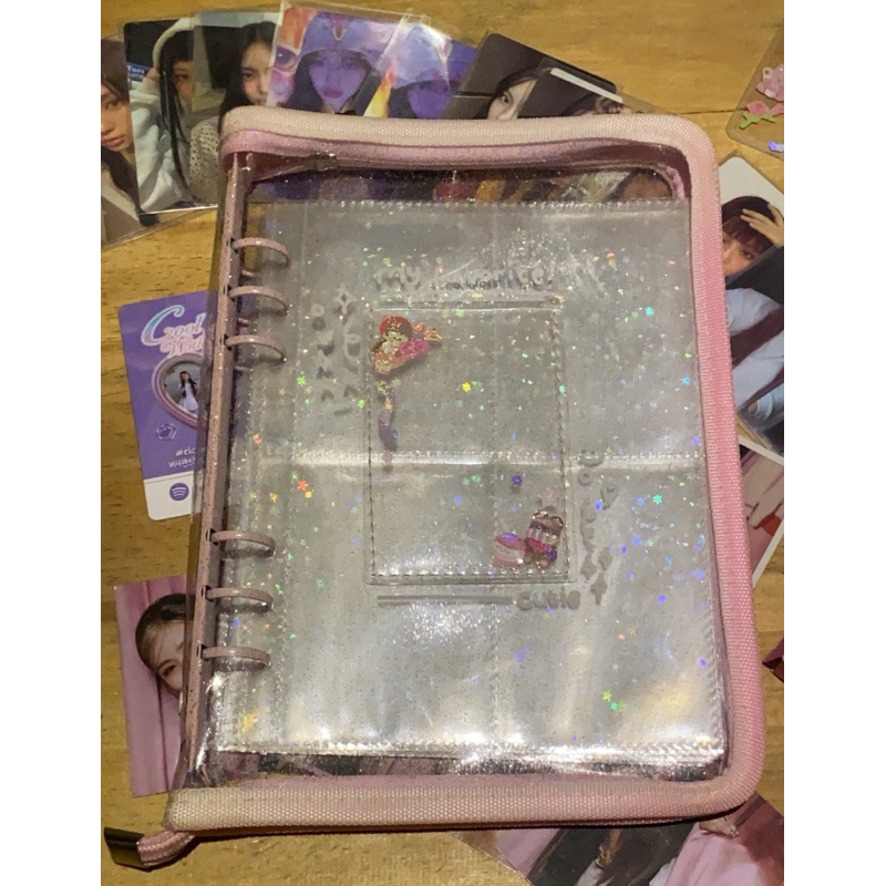 

Binder A6 pink (used)