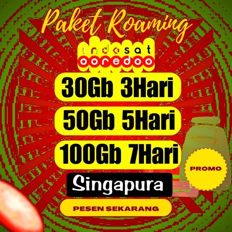 PAKET INTERNET INDOSAT SINGAPURA ROAMING