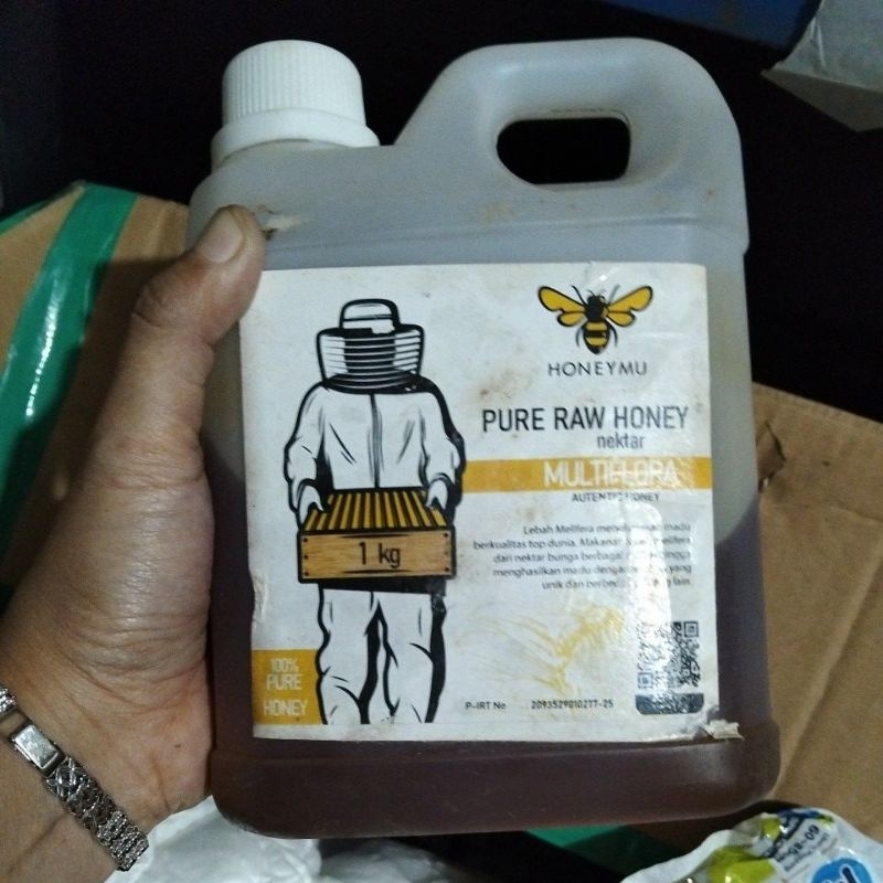 

PROMO...HONEYMU pure raw honey 1kg