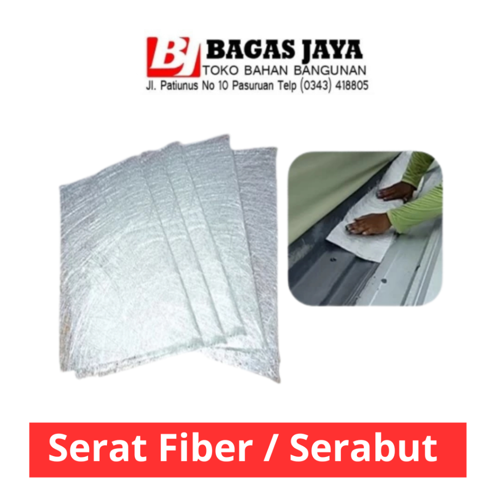 Serat Fiber / Serabut Anti Bocor / Fiber Glass