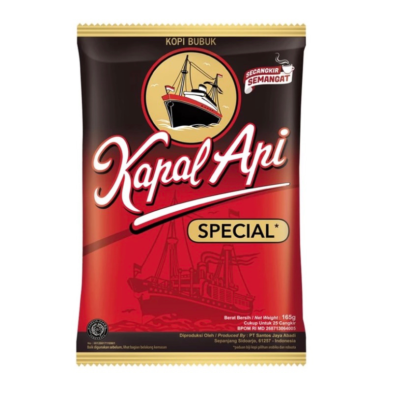 

KOPI KAPAL API SPECIAL 150g