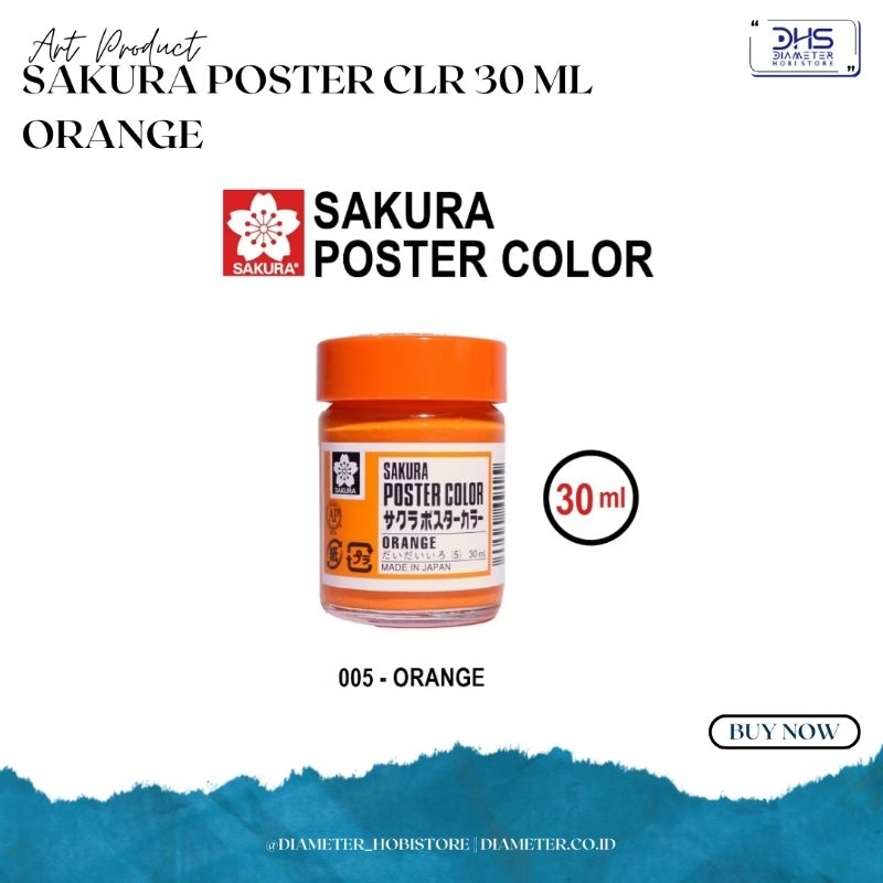 

Sakura poster clr 30ml Orange