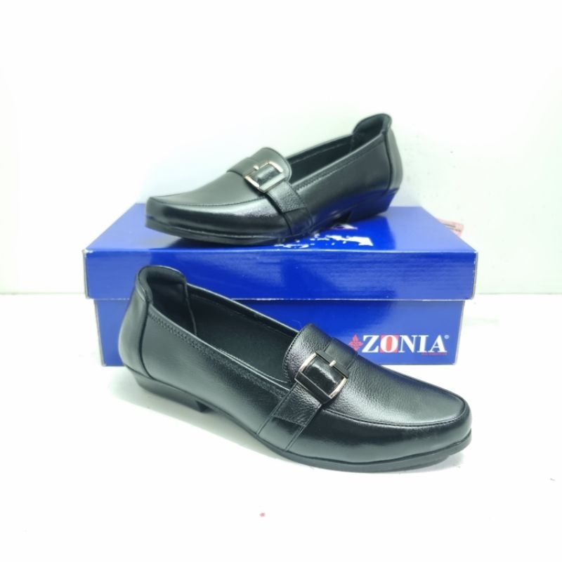 zonia sepatu pentopel wedges  wanita