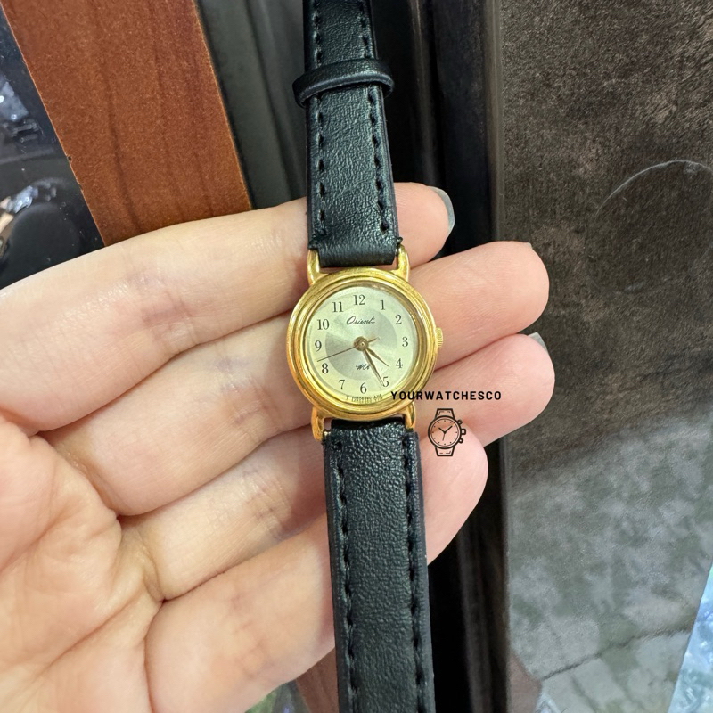 Orient Watch Women | Orient Vintage Watch | Jam Tangan Orient Wanita Leather Strap | Jam Tangan Vint