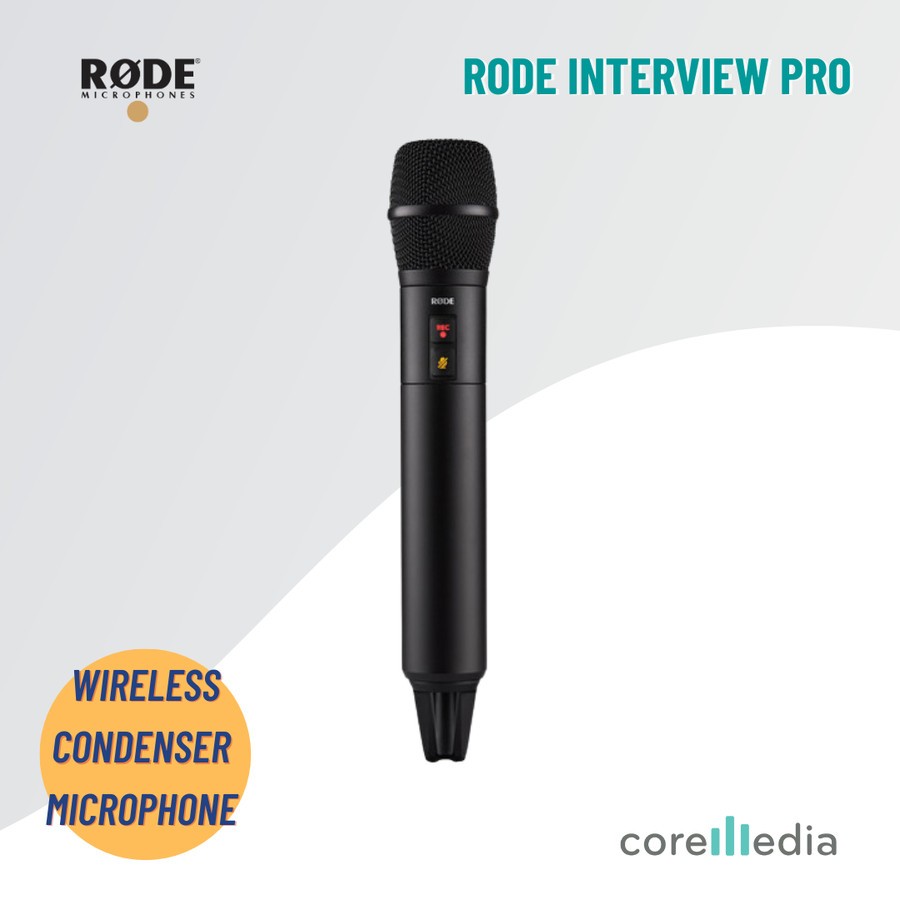 RODE Interview PRO Wireless Handheld Condenser Microphone