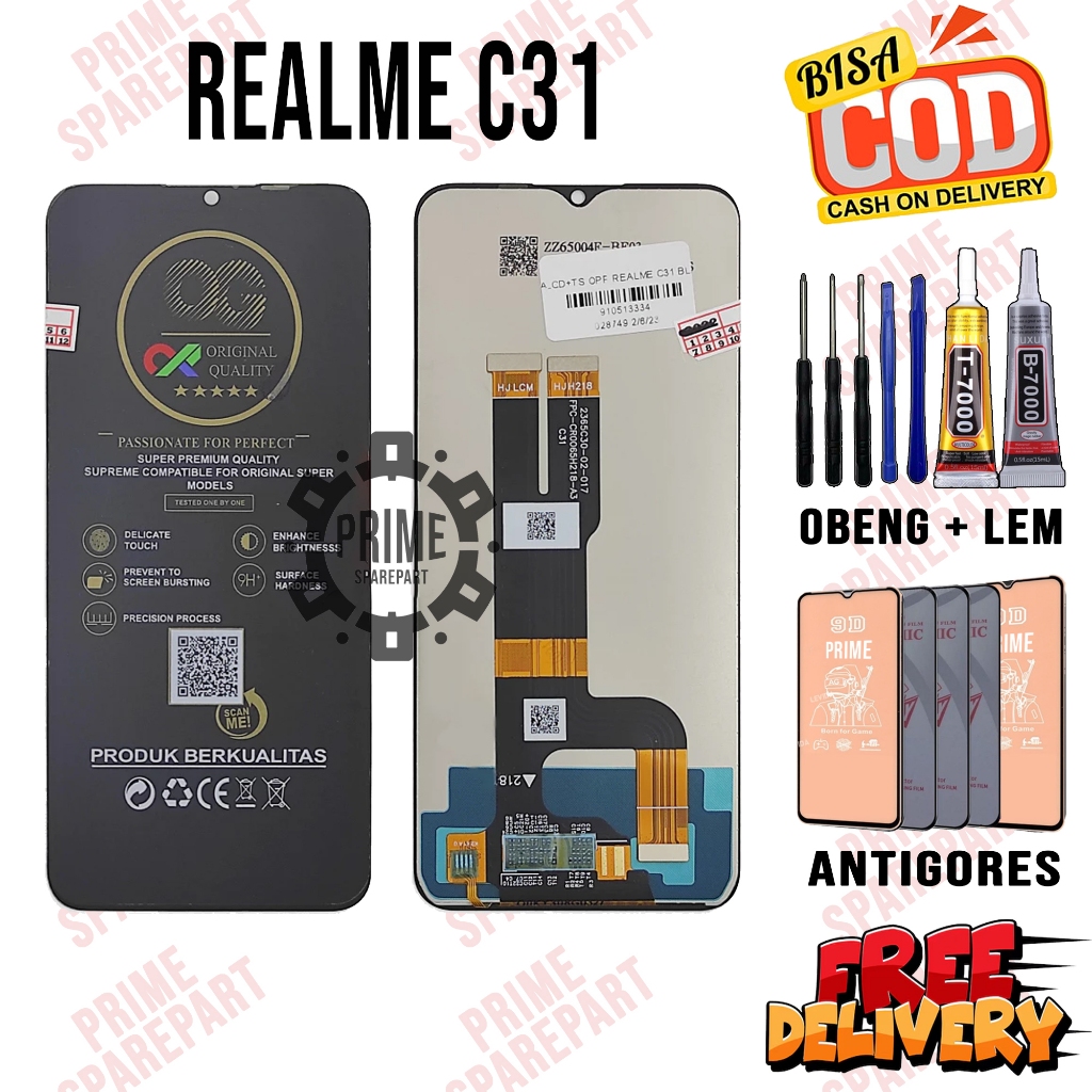 Lcd REALME C31 Original Oem Lcd Touchscreen REALME C31 Fullset