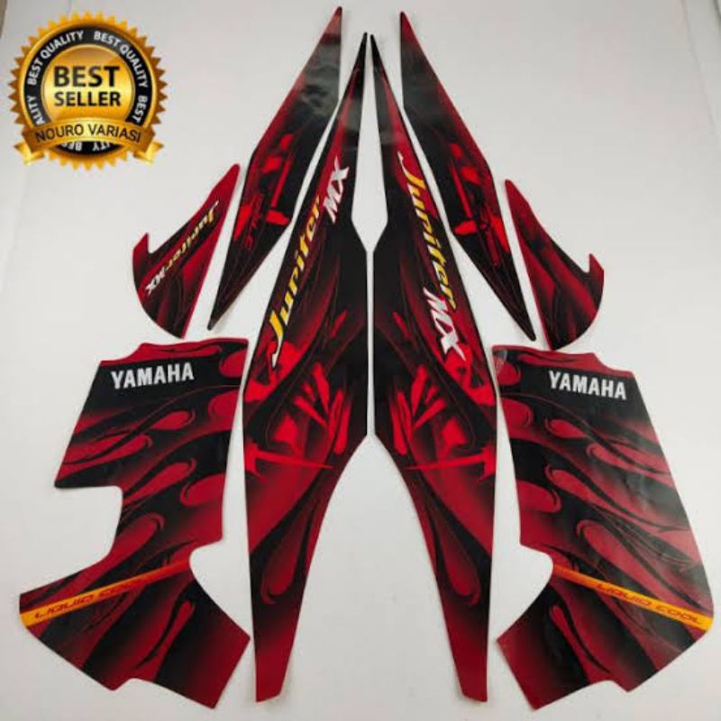 striping stiker yamaha Jupiter mx 135 old 2008