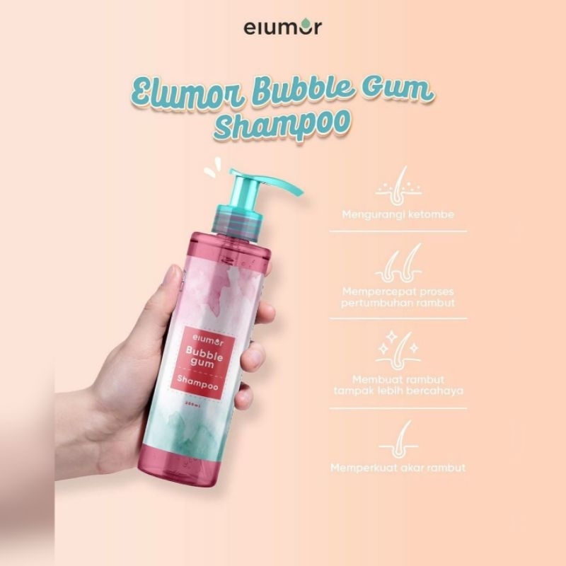Elumor Bubble Gum Shampo 200ml