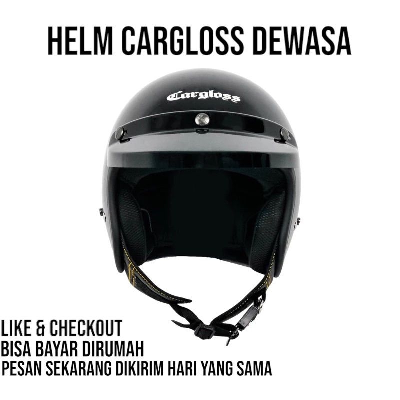 Helm cargloss dewasa pria wanita