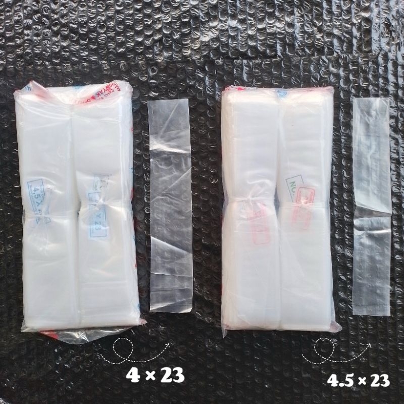 Plastik PE Sakura | 4x23 | 4.5x23 | ( Pak ) [ Original ]